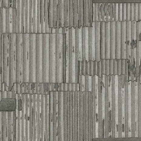 Origin Wallcoverings Matières 347618 - Grijs Behang