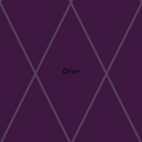 Origin Wallcoverings Metropolitan 345715 - Paars Behang