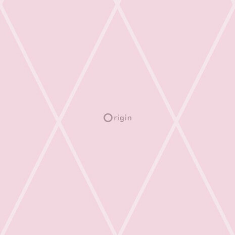 Origin Wallcoverings Metropolitan 345722 - Roze Behang