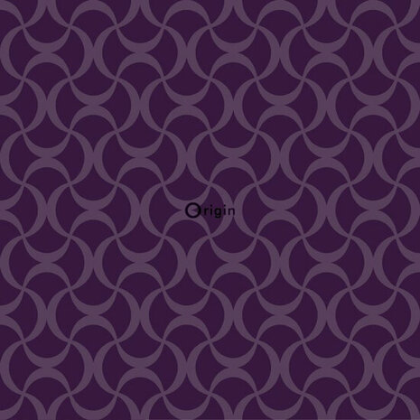 Origin Wallcoverings Metropolitan 345736 - Paars Behang