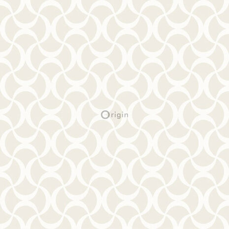 Origin Wallcoverings Metropolitan 345737 - Wit Behang