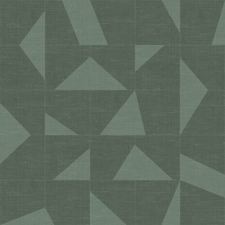 Origin Wallcoverings Natural Fabrics 347755 - Groen Behang