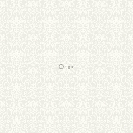 Origin Wallcoverings Palais Royal 346536 - Wit / Grijs Behang