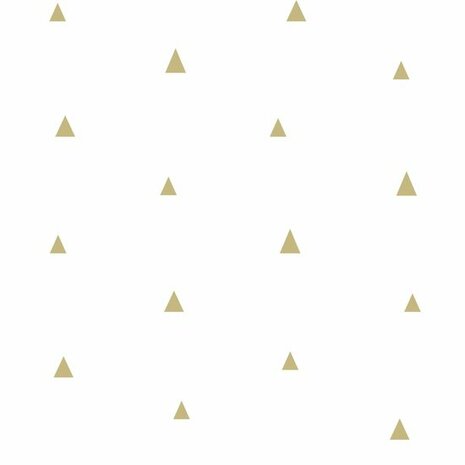Origin Wallcoverings Precious 347680 - Wit / Goud Behang