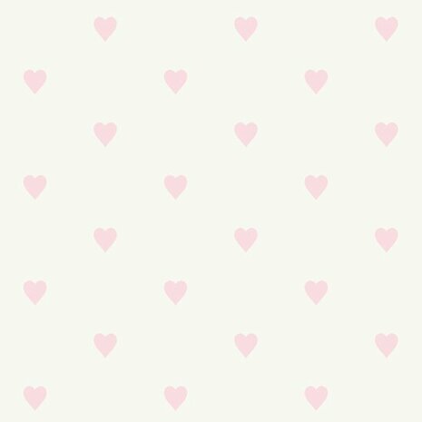 Origin Wallcoverings Precious 347705 - Wit / Roze Behang