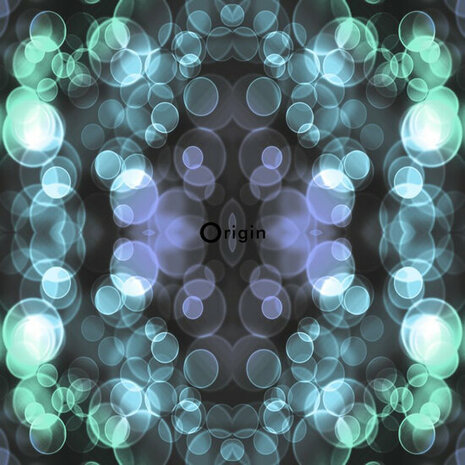 Origin Wallcoverings Urban Funky 337203 - Paars / Blauw Behang
