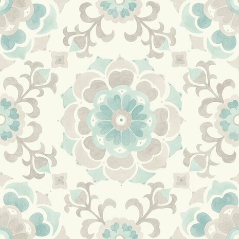 Origin Wallcoverings Wunderkammer 347423 - Wit Behang