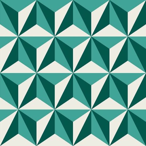 Origin Wallcoverings Wunderkammer 347448 - Groen Behang