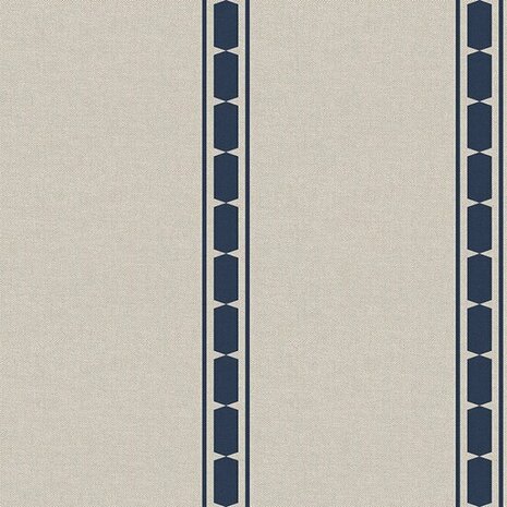 Noordwand Arché 39037 Crème Blauw Behang