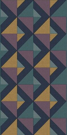 Noordwand Arché B39097 Paars Blauw Behang