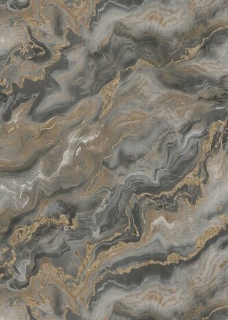 Dutch Wall Decor Elle Decoration 4 10447-37 / 1044737 Taupe Behang