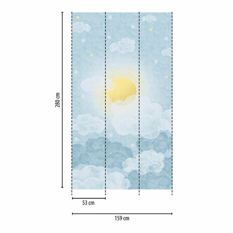 AS Creation Lilly & Luis - 77064-1 / 770641 Blauw
