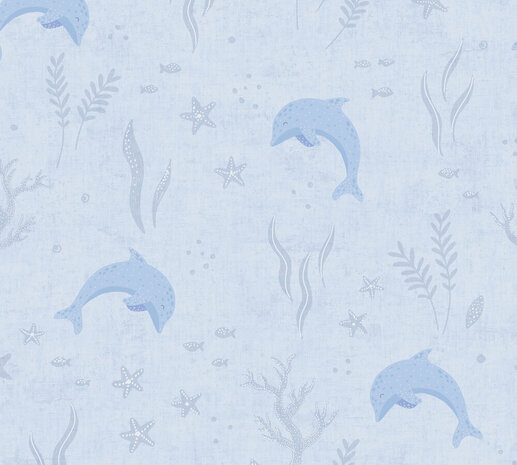 AS Creation Lilly & Luis - 77132-1 / 771321 Blauw
