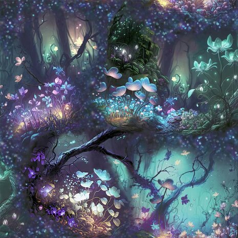 Arthouse Signature Collection behang Magical Garden Multi 923804