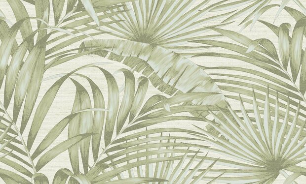 Noordwand Aura 42205 Groen - Metallic