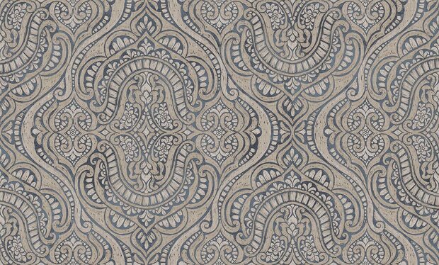 Noordwand Aura 42216 Blauw - Bruin