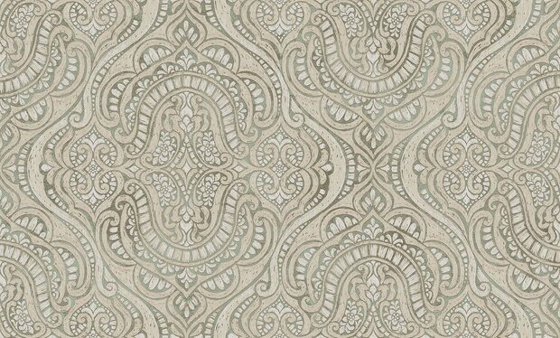 Noordwand Aura 42217 Groen - Metallic