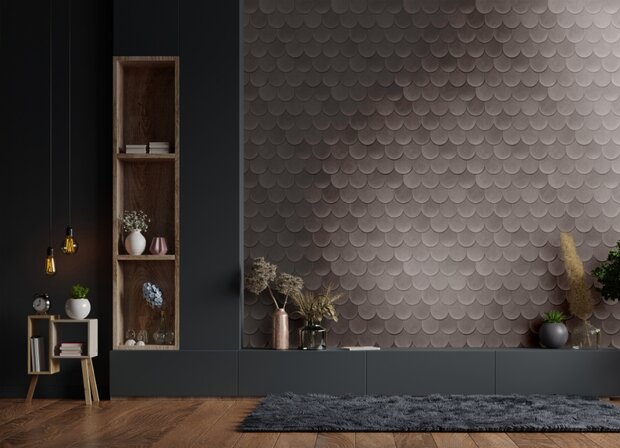 Noordwand Leyla 81655 Grijs - Bruin