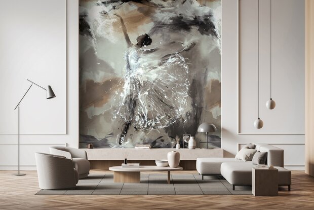 Noordwand City Romance Fotobehang 35097 Bruin