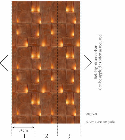 AS Creation Metropolitan Stories Hot Spots Fotobehang Oranje - 79015-9 / 790159