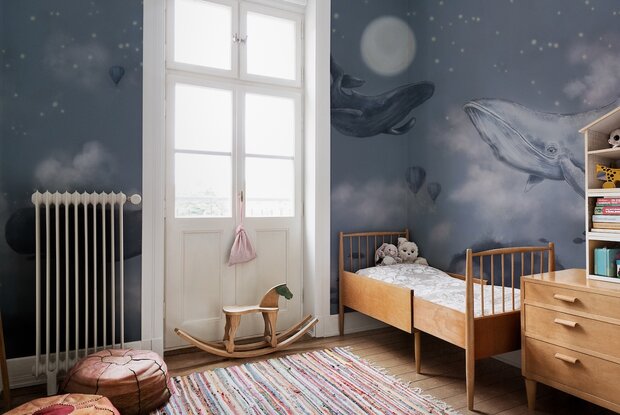Boråstapeter Studio Whales in the sky 9457W