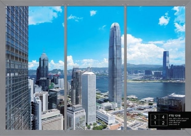 AG Design Fotobehang Hong Kong FTS1318