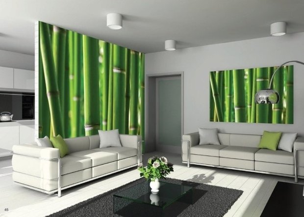 AG Design Fotobehang Bamboe FTS0170
