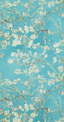 BN Van Gogh Amandelbloesem 17140 / 5005338 - Blauw - Groen