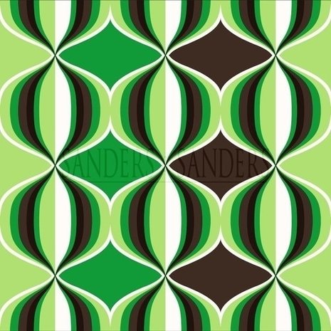 Sanders & Sanders Trends & More behang 935230 - Groen
