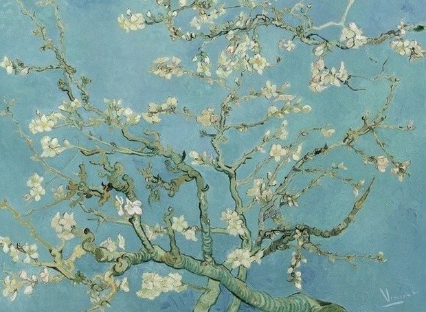 BN Wallcoverings Van Gogh 30548 Amandelbloesem - Multicolour
