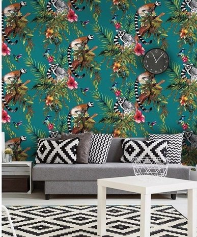 Dutch Wallcoverings Imaginarium Lemur 12402