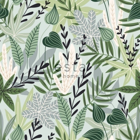 Esta Home Jungle Fever 158894 (*Gratis Lijm Actie) - Groen