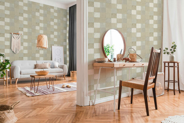 AS Creation New Walls 37406-4 | 374064 - Creme / Grijs