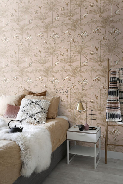 Esta Paradise 158943 (incl. Gratis Lijm*) - Terracotta - Roze