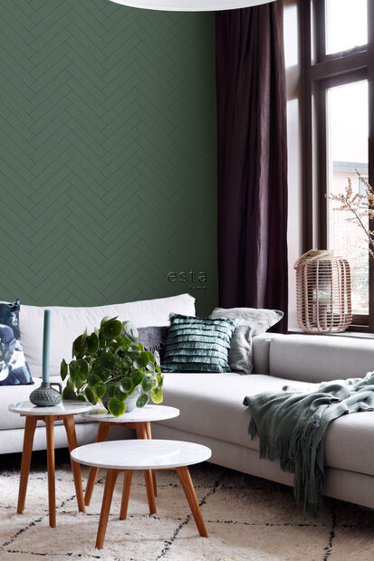 Esta Art Deco 139222 (incl. Gratis Lijm*) - Groen