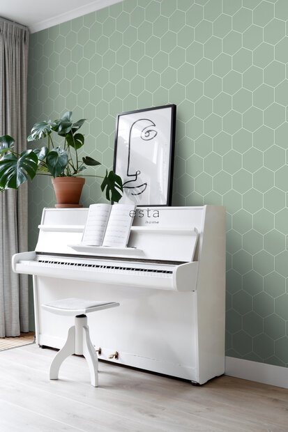 Esta Art Deco 139227 (incl. Gratis Lijm*) - Groen