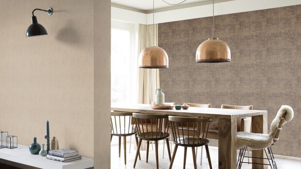 Rasch Kimono / Beachhouse 408164 Taupe