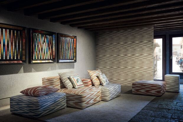 Arte Missoni Home 04 FLAMED ZIGZAG 10342 (incl. Gratis Lijm*)