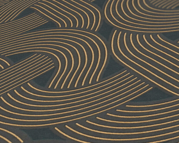 AS Creation AP Arcade - 39175-1 - 391751 Zwart / Goud