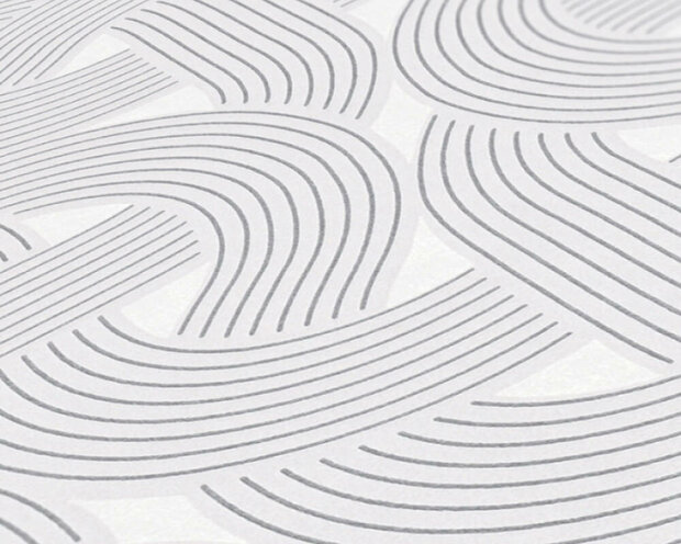 AS Creation AP Arcade - 39175-4 - 391754 Grijs / Zilver