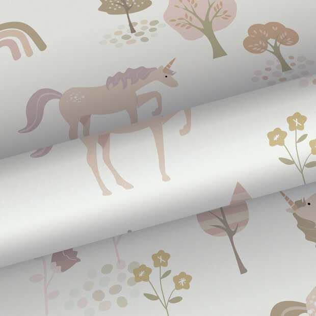 Esta Home To the Moon and Back 139503 (incl. Gratis Lijm*) - Wit - Terracotta - Roze - Beige