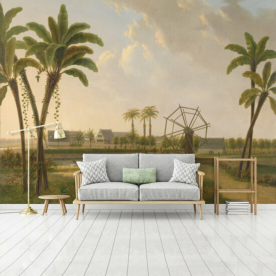 FBK Rijksmuseum Gezicht op de Koffieplantage Suriname Willem De Klerk RM29 (incl. Gratis Lijm*)