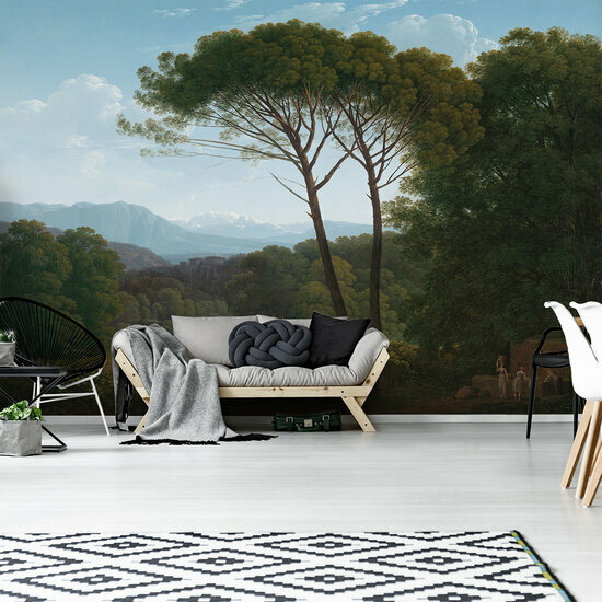 FBK Rijksmuseum Italiaans Landschap met Pijnbomen Hendrik Voogd RM37 (incl. Gratis Lijm*)