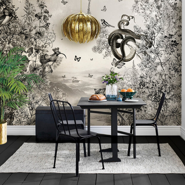 Santorus I Cygnus et Serpentium - Cream WPM0201 (*incl. Gratis Lijm*)