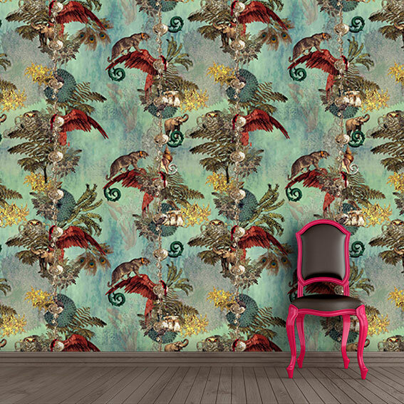 Santorus I Jungle Paradise - Cardamon WP010211 (*incl. Gratis Lijm*)