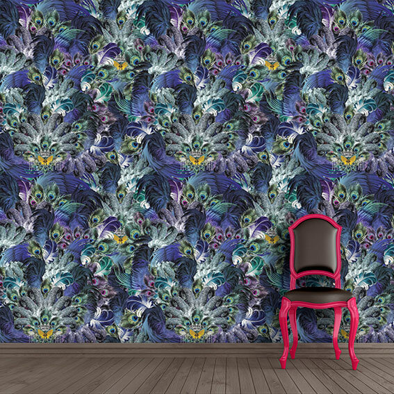 Santorus I Madame de la Soir - Azure WP040217 (*incl. Gratis Lijm*)