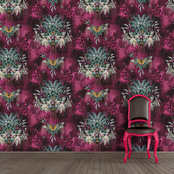 Santorus I Madame Visage - Cranberry WP050118 (*incl. Gratis Lijm*)