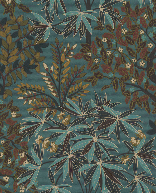 Eijffinger Festival 333523 (incl. Gratis Lijm*) Blauw