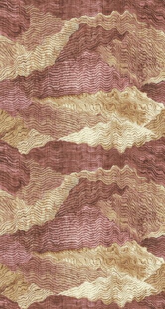 Eijffinger Festival 333563 (incl. Gratis Lijm*) Rood