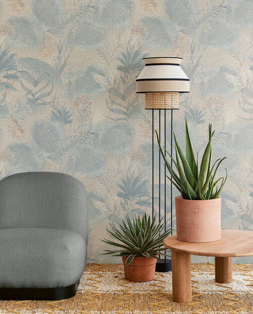 Eijffinger Cozumel 50505 (incl. Gratis Lijm*) Blauw